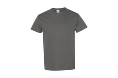 Bulk Lot Gildan Men Heavy Cotton Plain Short Sleeves T-Shirt 5000 (Pack Of 5)