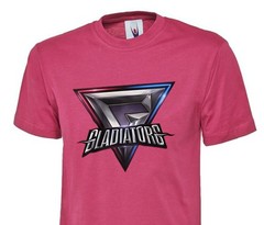 Gladiator T-Shirt Top Tee -TV Show Inspired Ready Battle Games Gift Tee tops Uk