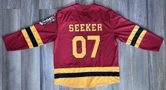 Harry Potter Gryffindor Hockey Jersey Men Large Multicolor BoxLunch Lace Up XL
