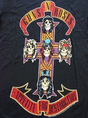 H&M Licensed GUNS N ROSES Apetite For Destruction T-Shirts NEW XS, S, M, L, XL