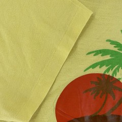 Vintage Bermuda Sunset Shirt Mens Medium Island In The Sun Palm Tee Tourist 80s