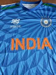 India Men’s T20 World Cup 2024 Unbranded Cricket Shirt Size Large