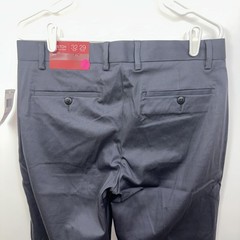 NWT Alfani Men’s 32 X 29 Gray Stretch Slim Fit Flat Front Dress Pants $60
