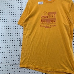 Vintage Stedman T Shirt Men XL Gold 80s Wormhoudt & Kempkes Clothiers Pella Iowa