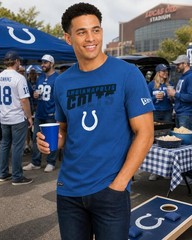 New Era Era Nfl Mens Team Colors Scoreboard Short Sleeve Performance T-Shirt