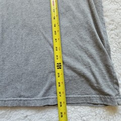 Vtg Y2K Abercrombie & Fitch Mens XL Muscle Big Moose T-Shirt Grey Applique Tee