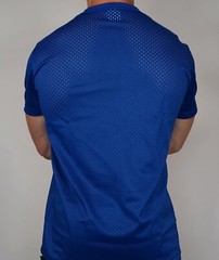NEW MEN’S BLUE MESH SHIRT TOP ADULT SMALL