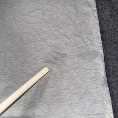Fear of God Essentials Boxy T Shirt Mens Medium Light Oatmeal Short Sleeve