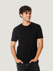 NEW Men’s Fresh Clean Threads All Black Crew 10-Pack – Regular FIT-SHIPS FREE!