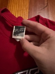 Vintage Y2K Fox Racing Red Graphic T-Shirt