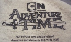 ADVENTURE TIME Cartoon Network T-shirt MENS MEDIUM NEW w/ TAG