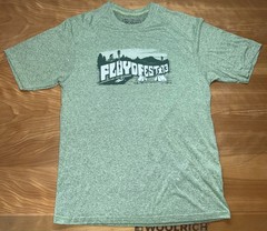 Floydfest 13 Music Festival T-Shirt Music Fest Size Large Green 100% Recycled
