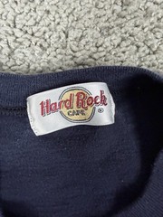 Vintage Hard Rock Cafe Shirt Mens Large Black Shah Alam Malaysia Grand Prix 90s