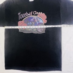 Hanes Heavyweight 50/50 “ Touch Of Class” Black T-Shirt Size Large NWOT