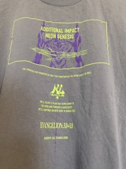 Uniqlo UT Neon Genesis Evangelion 3.0+1.0 T Shirt Medium Gray Anime
