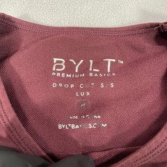 BYLT Mens Drop Cut Lux T-Shirt Size Medium Stretch Performance Lot Of 2 Bundle