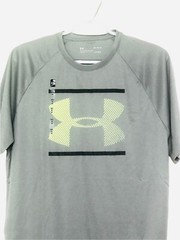 Under Armour Men’s Tech 2.0 Short-Sleeve Gray T-Shirt 1351777-035 Size M