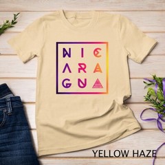 Colorful Geometric Nicaragua Premium T-Shirt Unisex T-shirt