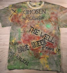 Gildan Biblical Graphic Print Jesus Elijah T-Shirt Multicolor Short Sleeve