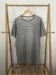 VTG 90s Gradient Sun Faded Super Paper Thin Burnout Tri-Blend Worn T-Shirt XL