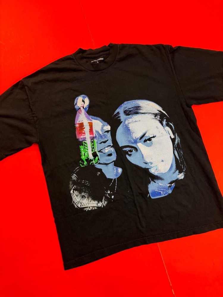 Drake x 21 Savage T Shirt Miami Album Release Party for Her Loss 2022 Rare L