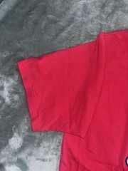 VTG Georgia Bulldogs Men’s Champion Embroidered Cotton T-Shirt Red • XL