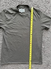 Maison Margiela T Shirt Crew Neck Short Sleeve Men’s Size Small Gray