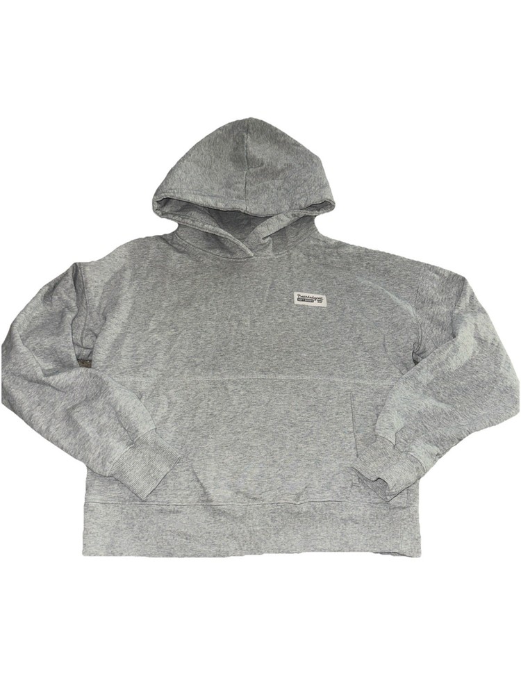beardedgoat Soft Goods Grey Heavyweight Fleece Hoodie Size Medium