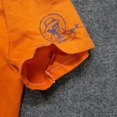 Vintage Panama Jack T Shirt Mens XL Orange Single Stitch 80s
