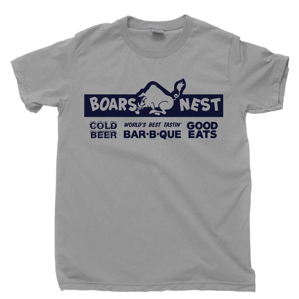 Boars Nest T Shirt Dukes Of Hazzard Bo Luke Daisy Duke TV Show DVD Blu Ray Tee