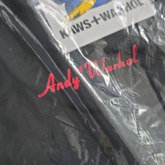 KAWS + Warhol Men’s Multicolor Andy Warhol Art Graphic Print T-Shirt XXL &L