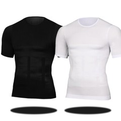 Men’s Seamless Slimming Body Shaper Vest Abdomen T-Shirt Compression Sport Tank