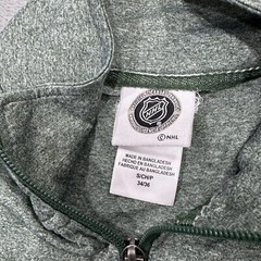 NHL Minnesota Wild Shirt Mens Small Green Long Sleeve 1/4 Zip Lightweight Sport