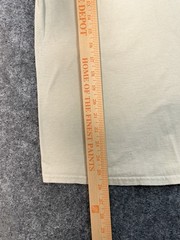 Goldtoe Men’s Beige Pocket T-Shirt Size Small 100% Cotton Crew Neck Short Sleeve