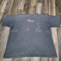 Vintage Y2k MECCA Since Day One Logo T-Shirt Mens Size 2XL Gray Faded