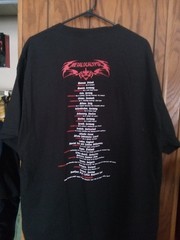 Dethklok Metalocalypse Tour Shirt XXL New Sticker Lot Of 2 Death Metal vintage