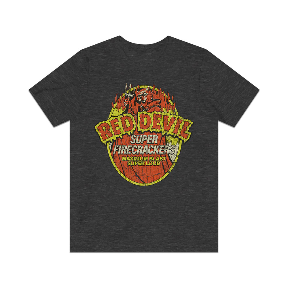 Red Devil Super Firecrackers 1948 Vintage Men’s T-Shirt