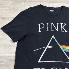 Pink Floyd Shirt Dark Side Of The Moon Prism Logo Men’s Black Large Tee