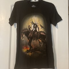 ROOSTER Teeth Studios RWBY Grimm Skeleton Horse Graphic T-Shirt, Size S