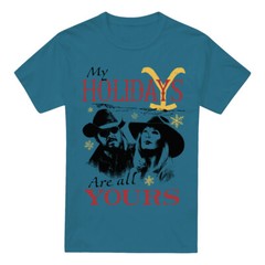 Yellowstone Christmas My Holidays Are All Yours Dark T-Shirt S-2XL, Slate