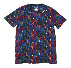 Polo Ralph Lauren Men’s Navy All Over Stacked Logo Print Crew-Neck Sleep T-Shirt