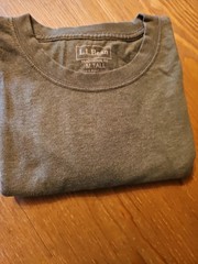3 L.L. Bean Traditional Fit Basic T-Shirt’s Mens Medium Tall Round Neck