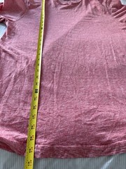 Hedge XL Red T Shirt Never Lose 2010 Heathered Comfy Tee Cotton Poly Blend
