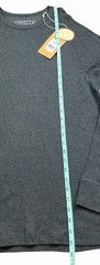 Faherty Cloud Cotton Men’s XXL Long Sleeve Waffle Crew Pima Cotton Charcoal NEW