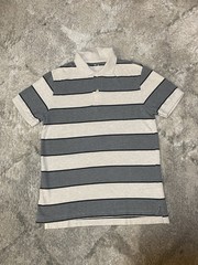 Lot Of 2 Gap Mens Shirts Size S Striped Polo Crewneck Tee Short Sleeve