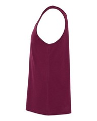 🔥 BELLA + CANVAS Jersey Tank Top Shirt Ring-spun Cotton 3480 Maroon 2XL