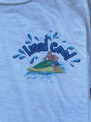 VTG Capri Sun Liquid Cool Promo Graphic Short Sleeve T Shirt White – Large
