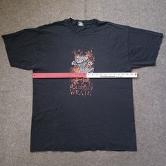 Vtg Foamy The Squirrel Shirt Men XL Black Neurotically Yours Cartoon Mighty Fine