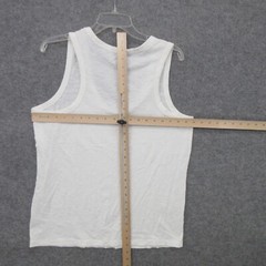 Universal Thread Mens Shirt Extra Large XL White Scoop Sleeveless Cotton New