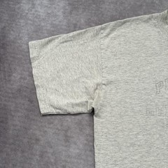 Vintage 90s Lee Dungarees Shirt Mens L Gray Property Of Jean Denim Tee